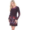 Women's Sandrine Embroidered Sweater Dress - White Mark - 2 of 4