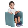 ECR4Kids Tri-Me Adaptable Kids Cube Chair, Indoor Outdoor Plastic, 3-in-1 Multipurpose Table/Seat - 3 of 4
