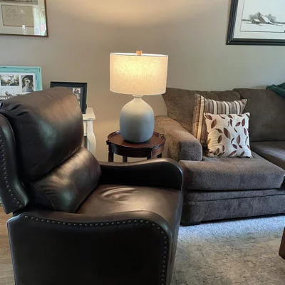 user image by Glamma, Resin Table Lamp Gray (Includes LED Light Bulb) - Hearth &#38; Hand&#8482; with Magnolia