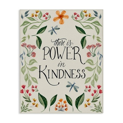 Stupell Industries Floral Power in Kindness, 24" x 30"