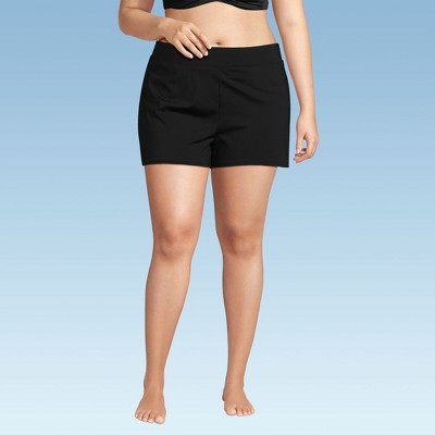 Lands' End Women's 3" Tummy Control Modest Swim Shorts