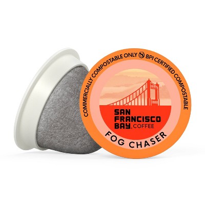 San Francisco Bay Coffee Fog Chaser Medium Roast Coffee - 80ct