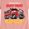 Girls' - Paw Patrol - Al Firetruck Ruff Ruff Rescue Fitted Short Sleeve Graphic T-Shirt - image 2 of 4