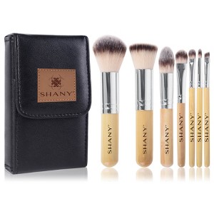 SHANY I love Bamboo - Petite Bamboo Makeup Brush Set  - 7 pieces - 1 of 4