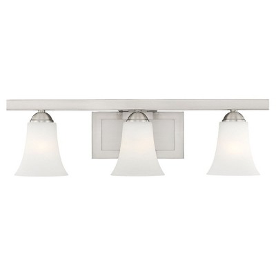 Livex Lighting Ridgedale 3 - Light Vanity in  Brushed Nickel