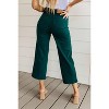 Women's High Rise Control Top Wide Leg Crop Jeans - Judy Blue - 4 of 4