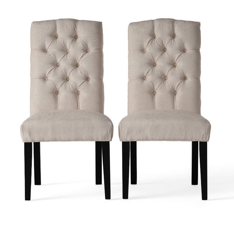 Set of 2 Crown Top Dining Chairs - Christopher Knight Home, 3 of 12
