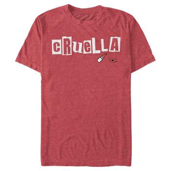 Men's Cruella Lipstick Logo T-Shirt