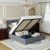 Merax Upholstered Platform Bed with Hidden Storage - 2 of 4