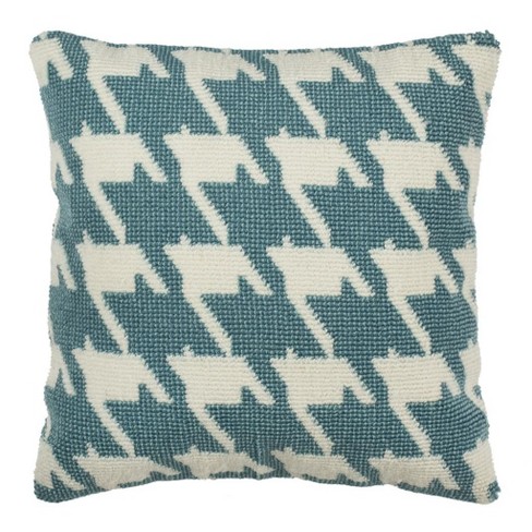 Hanne Houndstooth Pillow - Safavieh - image 1 of 3