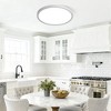 4Pack Ultra Slim LED Flush Mount Ceiling Light, 15.7Inch 32W, 5 Color Options, IP44 Waterproof for Bedroom, Kitchen, Hallway, Bathroom(White) - 3 of 4