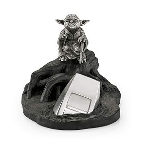 Royal Selangor Hand Finished Star Wars Collection Pewter Limited Edition Yoda Jedi Master Statue Gift - 1 of 4