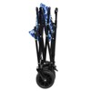 FURNIinspire Outdoor Serving Carts Fishing Cart Rod Holders All Terrain Steel Frame Utility Cart with Pneumatic Tires, Black, 44.88"*25.98"*44.49" - 4 of 4