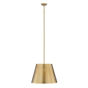 Z-Lite Lilly 1 - Light Pendant in  Rubbed Brass - 1 of 4