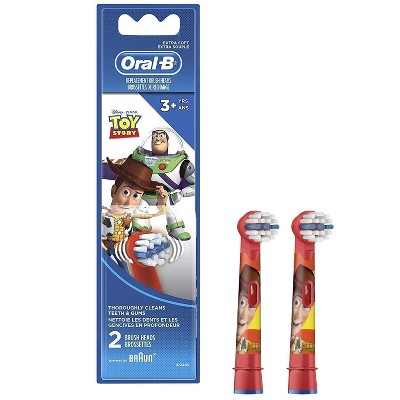 Oral-B Kids Extra Soft Replacement Brush Heads featuring Disney Pixar Toy Story - 2ct