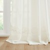 Kumasinova 84"/96" Embroidered Curtains Panel,Semi-Sheer Window Curtains with Rod Pocket,Light Filtering Bedroom Curtains for Living Room - 4 of 4