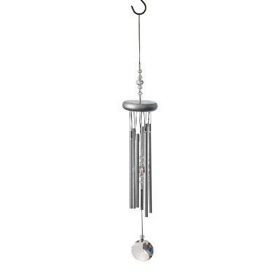 Woodstock Wind Chimes Signature Collection  Woodstock Temple Bells  Trio  24'' Wind Bell