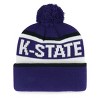 NCAA Kansas State Wildcats Pom Knit Beanie: Team Logo Sports Hat - 2 of 2