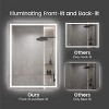 TUYOHW 24*36 Inch Wall Mount Bathroom Mirror with 3 Colored LED and Anti-Fog Technology,Modern Wall Mount Vanity Mirror for Bathroom,Bedroom - 4 of 4