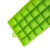 Unique Bargains Ice Mould 24-Cavity Square Ice Tray with Lid Hand Wash Only Silicone 7.28"x4.53"x1.18" 1 Pc - 3 of 3