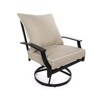 Home Fashions International 2pc O'Linen Deep Seat Outdoor Cushion Set - 2 of 3