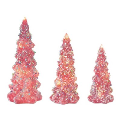 Melrose Tree with Rainbow Pearl Ornaments (Set of 3)