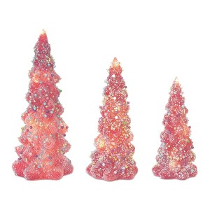 Melrose Tree with Rainbow Pearl Ornaments (Set of 3) - 1 of 4