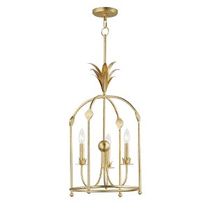 Maxim Lighting Paloma 3 - Light Chandelier in  Gold Leaf - 1 of 1