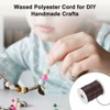 Unique Bargains Waxed Polyester Durable Flexible Beading Cord 1 Roll - 4 of 4