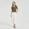 Women's Short Sleeve Johnny Collar Pullover Sweater - A New Day™ - 3 of 3