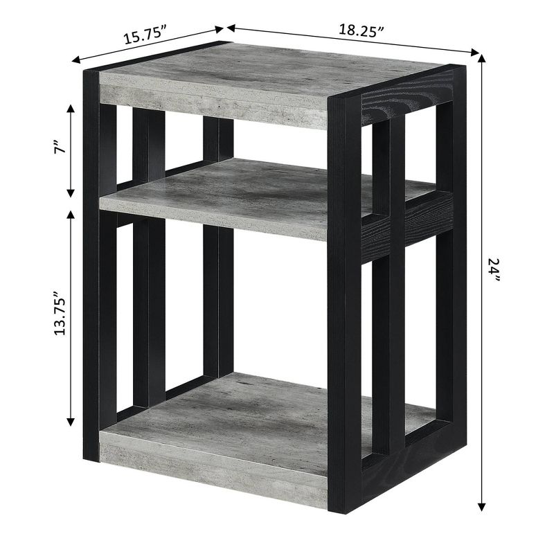 Monterey End Table with Shelves - Breighton Home, 6 of 7