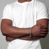Crucible Men's Polished Wide Curb Chain Bracelet - 2 of 4