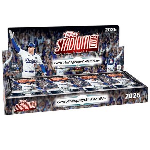 Topps 2025 Topps Stadium Club Baseball Hobby Box : Target