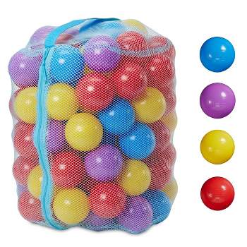 MeowBaby Large Round 35 x 11.5 Inch Baby Foam Ball Pit with 200 2.75 Inch  Balls, 1 Piece - QFC