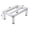 Dunnage Rack 36'' x 20''/24''x 14''/18'' x 12''/48"x 20"/48"x 14",8 Inches Above Ground Level,Aluminum Dunnage Rack 1000/1400 Lb Capacity - 2 of 4