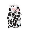 Hudson Baby Plush Bathrobe and Toy Set, Cow, One Size - 2 of 3
