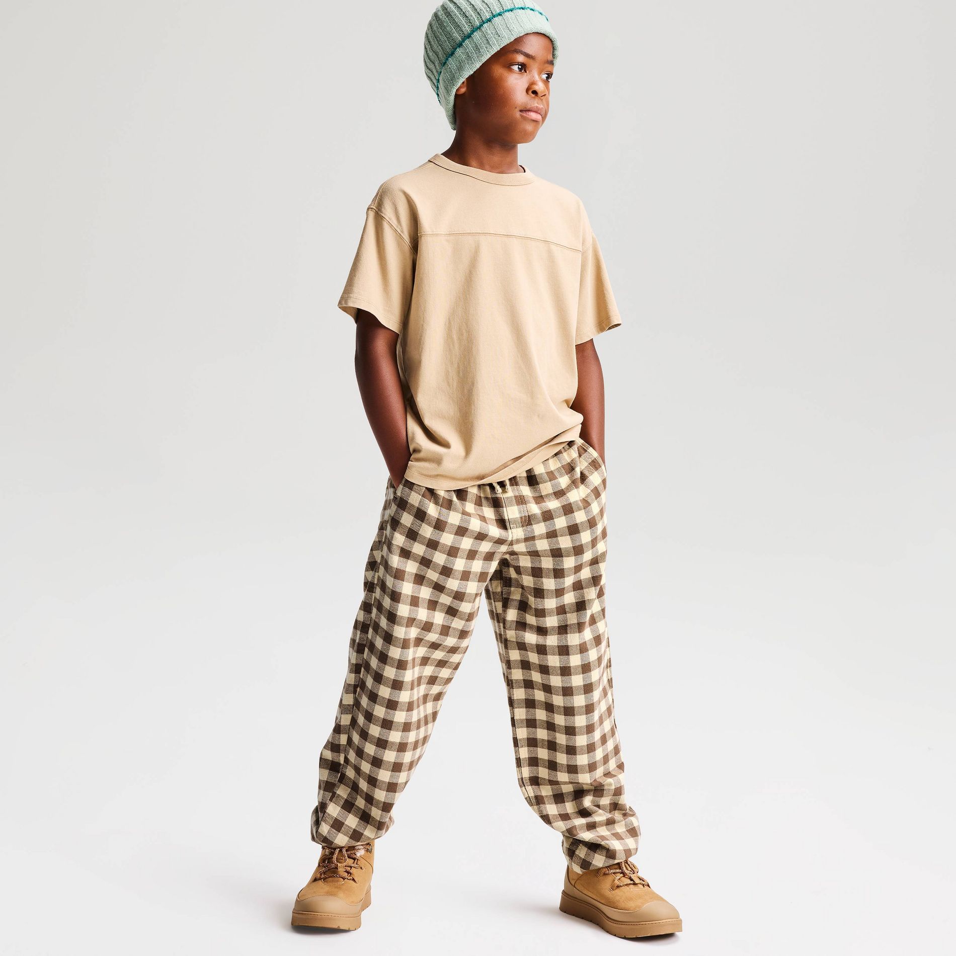 Boys' Baggy Fit Flannel Pants - Cat & Jack™