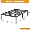 Metal Bed Frame, Heavy Duty Platform Bed Frame with Ample Storage, No Box Spring Needed, No Noise, Easy Assembly Mattress Foundation - 2 of 4
