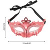 Unique Bargains Electroplated Half-face Party Mask 1 Pc - 2 of 4