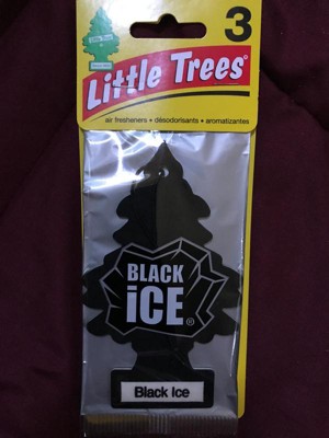 Little Trees 4pk Vent Wrap Black Ice Air Fresheners : Target