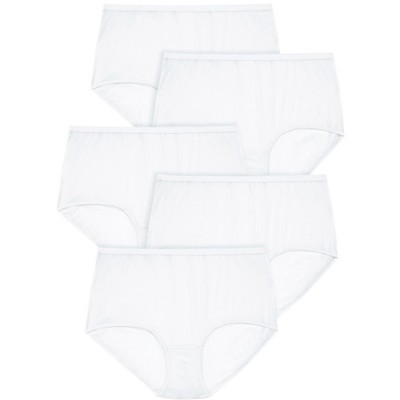 Comfort Choice Plus Size Cotton Brief 5-Pack