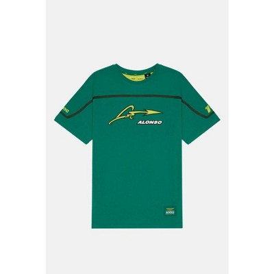 Aston Martin F1 Kimoa Fernando Alonso Heat Sealed Banded T-Shirt