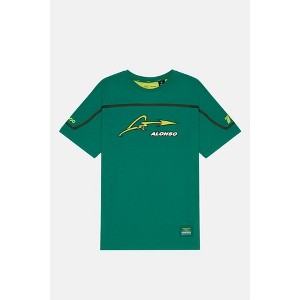 Aston Martin F1 Kimoa Fernando Alonso Heat Sealed Banded T-Shirt - 1 of 4
