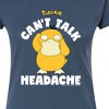 Women's - Pokémon - Psyduck Headache Fitted Graphic T-Shirt - 2 of 3
