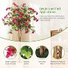 Artificial Bougainvillea Tree 4/5/6FT with White Pot, Faux Flower Tree for Indoor Outdoor Decor, Lush Fake Floral Plant - 4 of 4