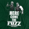 Hot Fuzz Here Come The Fuzz Adult T-Shirt - 2 of 4