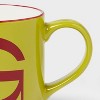 16oz Stoneware Monogram Mug - Opalhouse™ - 3 of 3