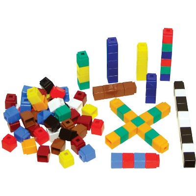 Unifix Cubes, Ten Assorted Colors, set of 500