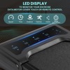 Coucheta Walking Pad Treadmill, 2.5HP Under Desk Treadmill, Incline Treadmill with Remote Control and LED Display, Portable Walking Jogging Running - 4 of 4
