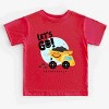 The Juniper Shop SmileyWorld Let's Go Dump Truck Toddler Short Sleeve Tee - 3 of 4